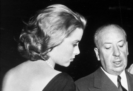 Grace Kelly & Alfred Hitchcock (Courtesy: princessgracekelly.tumblr.com)
