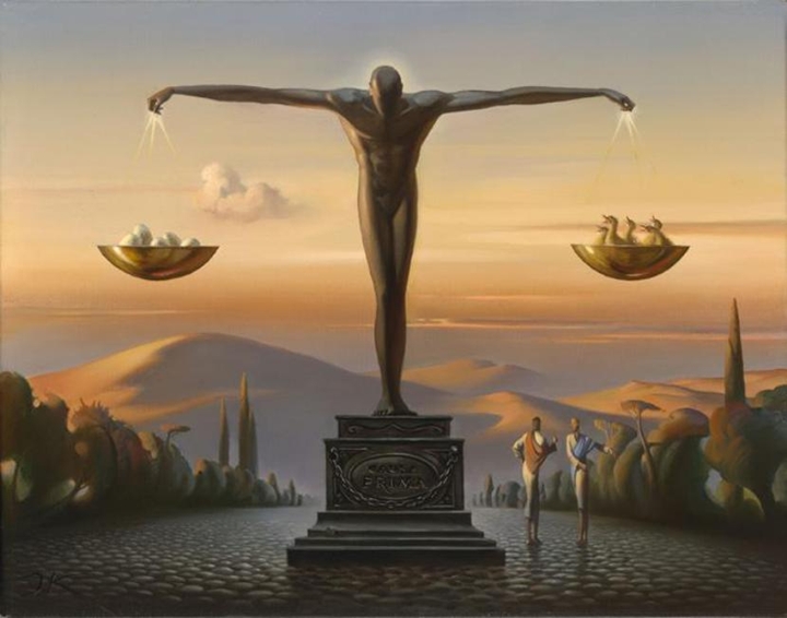 Vladimir Kush 1965 - Russian painter - The Surreal Landscapes - Tutt'Art@
