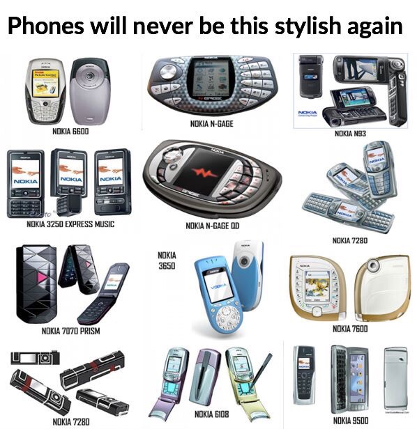 Dulu, Sebelum Bentuk HP Kotak-kotak&nbsp;Melulu…