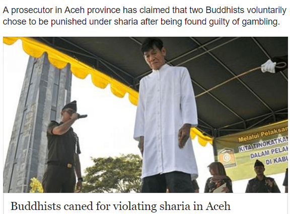 2 Tionghoa-Buddhis Dipecut di Aceh… Terus&nbsp;Kenapa?